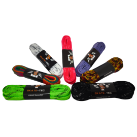 Voskové šnúrky Skate tec čierne, biele, ružové, fialové, BRY